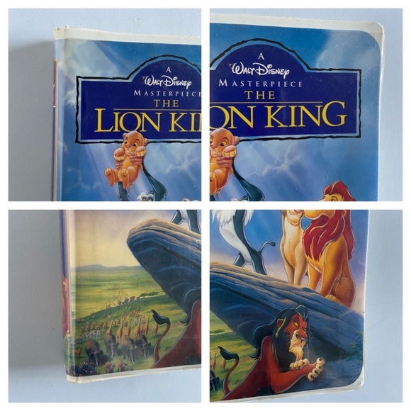The Lion King Walt Disney Home Video Masterpiece Collection VHS Clam Shell 2977 - Picture 2 of 12
